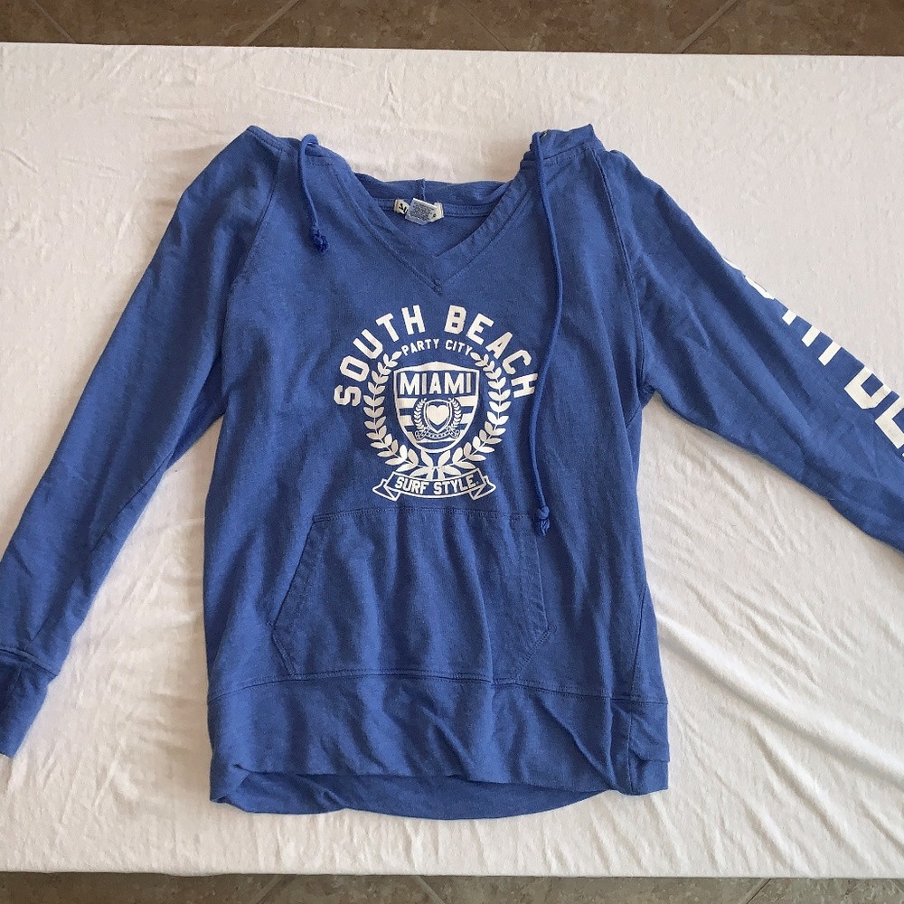South Beach Blue Hoodie